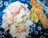 ちぎり高野豆腐のポテサラ作り方4写真
