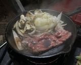セルバチコで一人ワインすき焼き作り方5写真