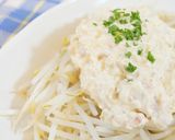 ツナマヨソースdeスパゲティ♫作り方6写真