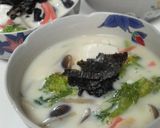 あさりと豆腐にきのこたっぷり☆和シチュー作り方6写真