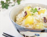 コンソメミルクでかぼちゃご飯✿作り方5写真