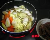 ヒガシマルで☆すき焼き風うどん☆作り方2写真