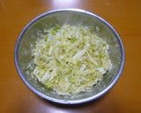 ☆　焼肉屋さんのキャベツサラダ　☆作り方3写真