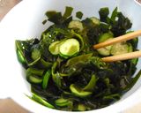 秋田の味☆　缶詰みかん入り酢の物♪作り方5写真