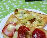 フレッシュフルーツとチーズのトースト作り方5写真