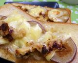 かぼちゃとチーズと胡桃のトースト作り方6写真