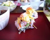 雛祭りに☆ロール◎ちらし寿司作り方5写真