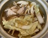 プチッと鍋で簡単！鍋焼きうどん♪作り方1写真
