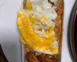 レンジ簡単ビーフシチュー味オムライス弁当作り方16写真