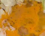 超簡単 キャベツと玉ねぎの満腹ふわ玉焼き作り方5写真