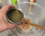 ツナ缶の油も使っちゃう！簡単レタスサラダ作り方3写真