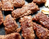 絶品！合い挽きひき肉で☆ミニステーキ作り方4写真