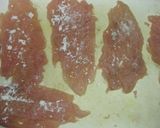 鶏のささみで明太チーズ♪作り方2写真