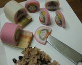 お雛様かまぼこで　可愛いい簡単ランチ作り方1写真