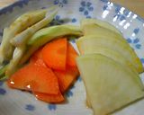 男の料理 簡単もう一品 ゆずぽんの浅漬け作り方4写真