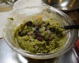 抹茶のバターケーキ♪甘納入り作り方7写真