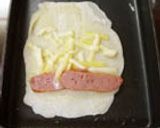 ソーセージチーズブリトー☆子どものおやつ作り方4写真
