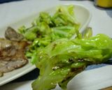 新キャベツと鶏肉のソテー作り方4写真