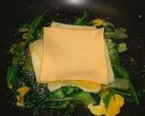 カタローニャとモッツァレラと卵の蒸し焼き作り方4写真