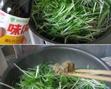柚子胡椒効く【水菜と豚の鉄板焼き蕎麦】作り方7写真