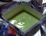 ひな祭りに超簡単！菱餅風レアチーズケーキ作り方3写真