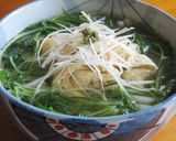 柚子胡椒効く【水菜と豚の鉄板焼き蕎麦】作り方15写真