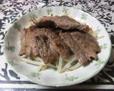 簡単！焼き肉玉子のせ作り方3写真