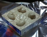 ひな祭りに超簡単！菱餅風レアチーズケーキ作り方7写真