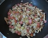コンソメで簡単！カレーピラフ☆作り方1写真