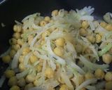 スリランカ★ひよこ豆とココナツの炒めもの作り方3写真