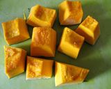 かぼちゃと切り干し大根の煮物作り方1写真
