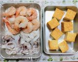 寒い日今日の夕飯！白菜厚揚韓国風キムチ鍋作り方1写真