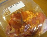 タイ★タピオカ粉で鶏唐揚げトムヤム風味作り方1写真