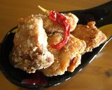 タイ★タピオカ粉で鶏唐揚げトムヤム風味作り方3写真