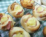 ♡パンにホワイトチョコクリームサンド♬作り方13写真