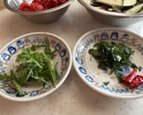 ナスとセミドライトマトのペペロンチーノパスタ♫作り方2写真