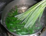 貝ひもとにらの辛味和え作り方1写真