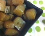 自家製ニンニク醤油で☆こんにゃくの煮物作り方4写真
