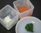 離乳食（初期）　★ひな祭りver.★　作り方3写真
