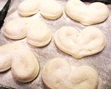 ♡パンにホワイトチョコクリームサンド♬作り方10写真
