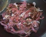 豚薄切り肉で簡単生姜焼き？生姜煮？作り方3写真