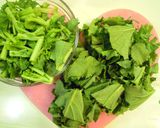 大人の為のからし菜ゴマ炒め*´3｀)ﾉ作り方1写真