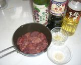 ☆鶏レバー・ハツのワイン煮☆　作り方1写真