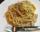 ベーコンのチーズクリームパスタ作り方9写真