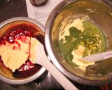 抹茶とラズベリーの春色パウンド作り方8写真