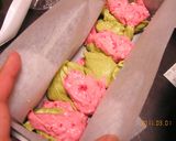 抹茶とラズベリーの春色パウンド作り方10写真