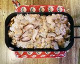 鍋の素＆あさり缶詰で1合炊き込みご飯 3作り方4写真