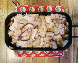鍋の素＆あさり缶詰で1合炊き込みご飯 3作り方4写真