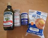 のせて焼くだけ！　ガーリック　マフィン作り方1写真