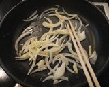 米粉★チンゲン菜ベーコンのクリームパスタ作り方4写真
